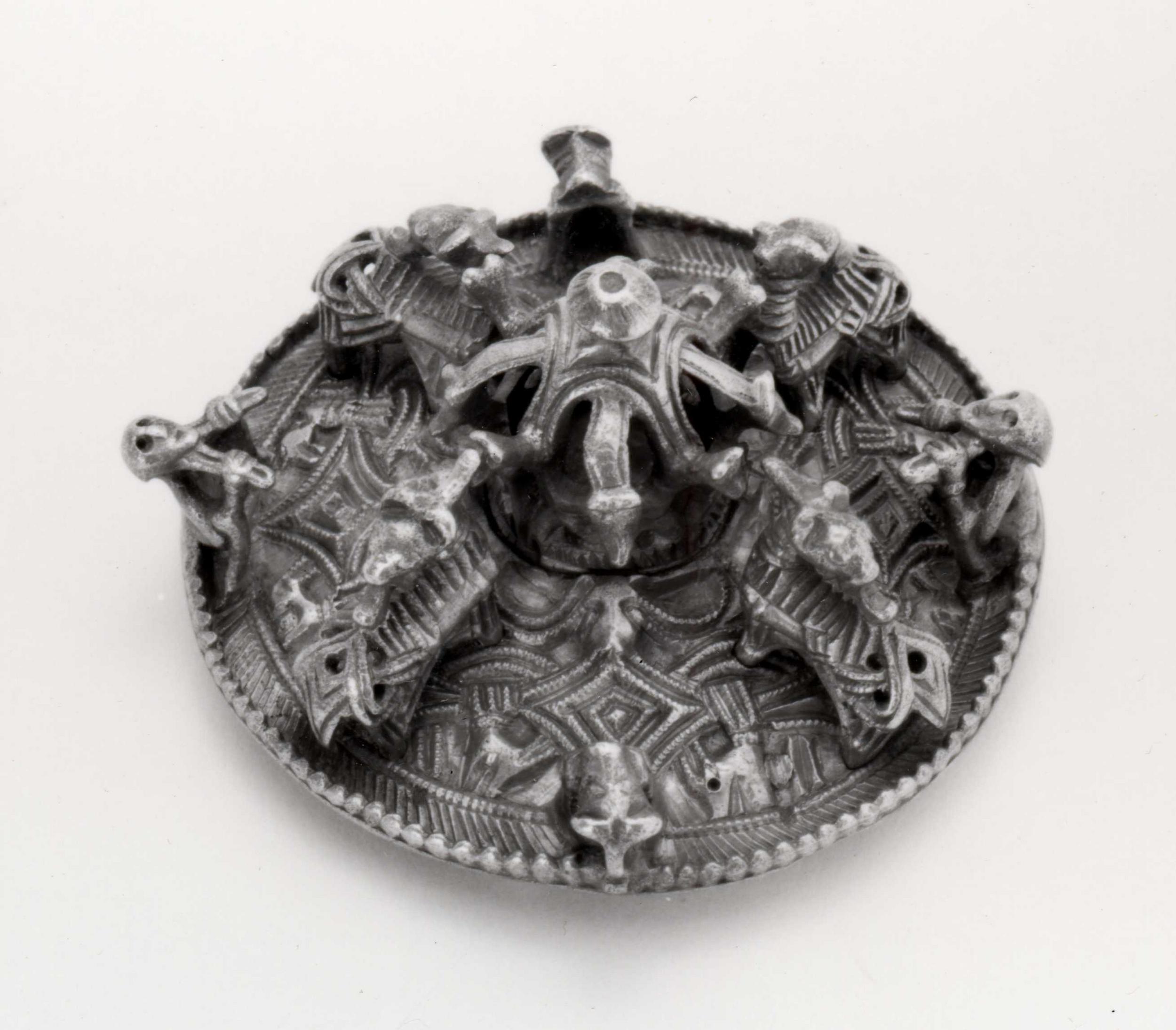 Three-dimensional Brooch. Gotland, Sweden. The British Museum, London, 1901,0718.1. Photo: © The Trustees of the British Museum CC BY-NC-SA.