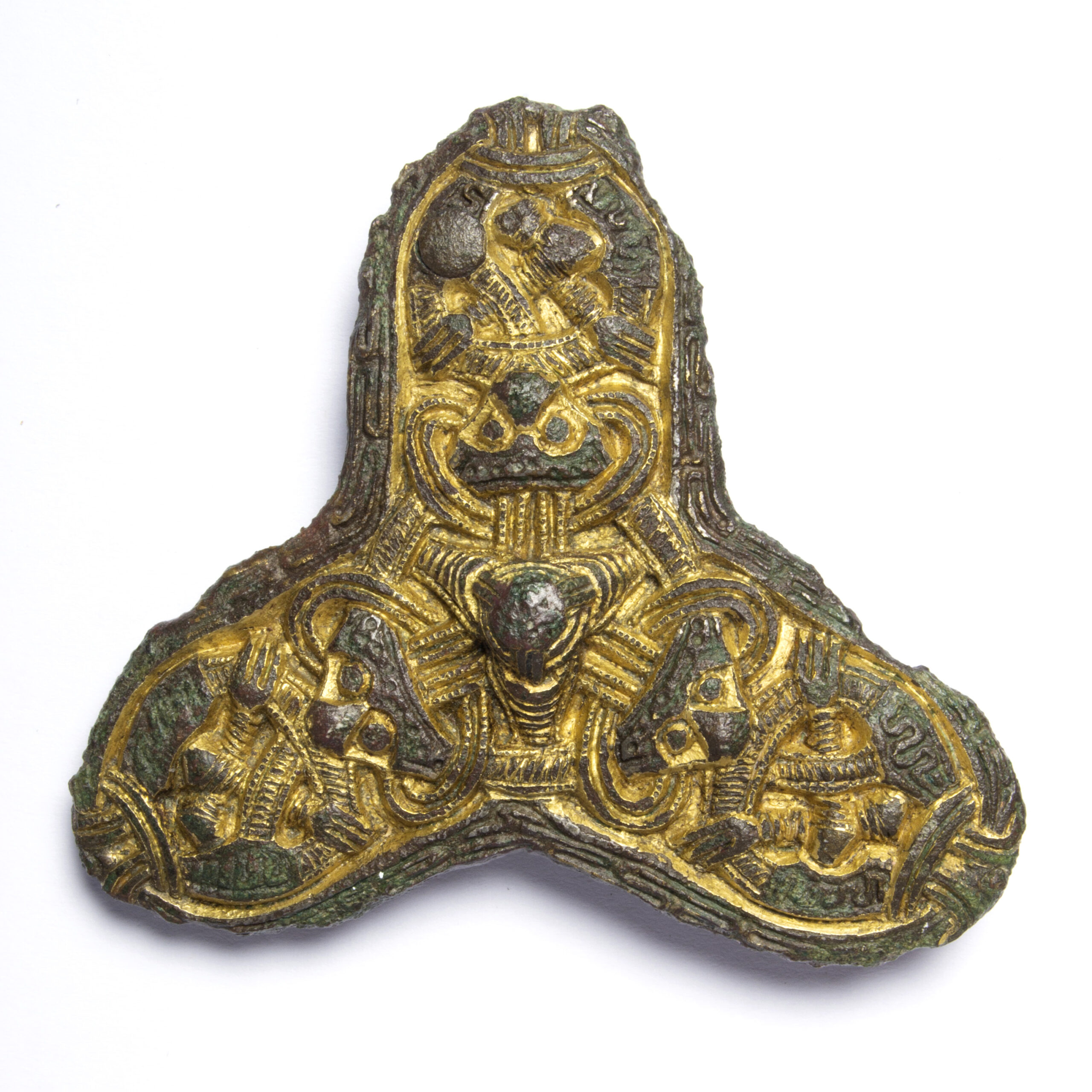 Trefoil Brooch. Revheim, Rogaland, Norway. Arkeologisk Museum, Universitetet i Stavanger, Stavanger, S1656. Photo: Cora Oschmann (CC BY-SA).