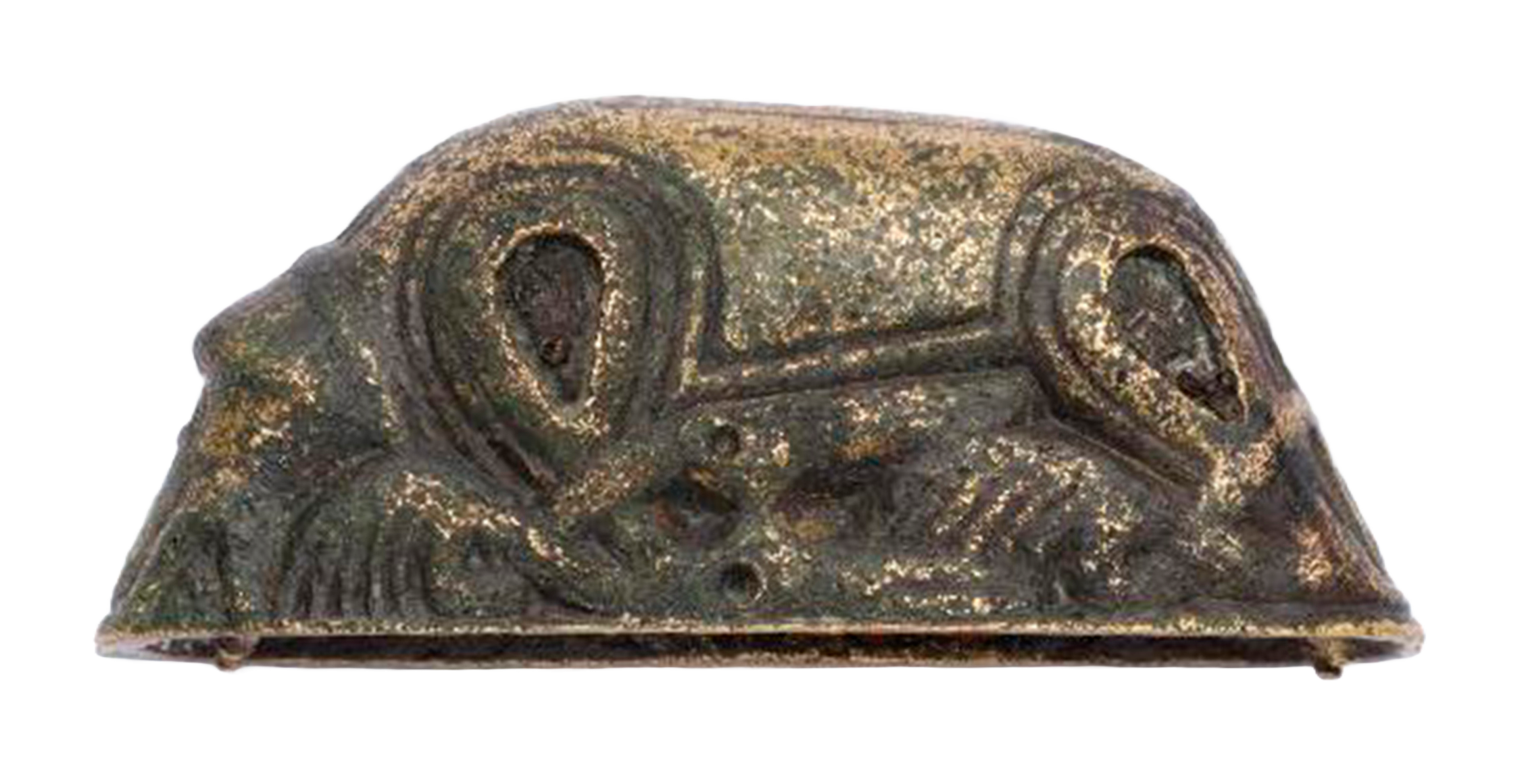 Animal-shaped Sword Pommel Gulldynt, Pohjanmaa, Finland. Kansallismuseo, Helsinki, KM1911:1. Photo: Museovirasto (CC BY).