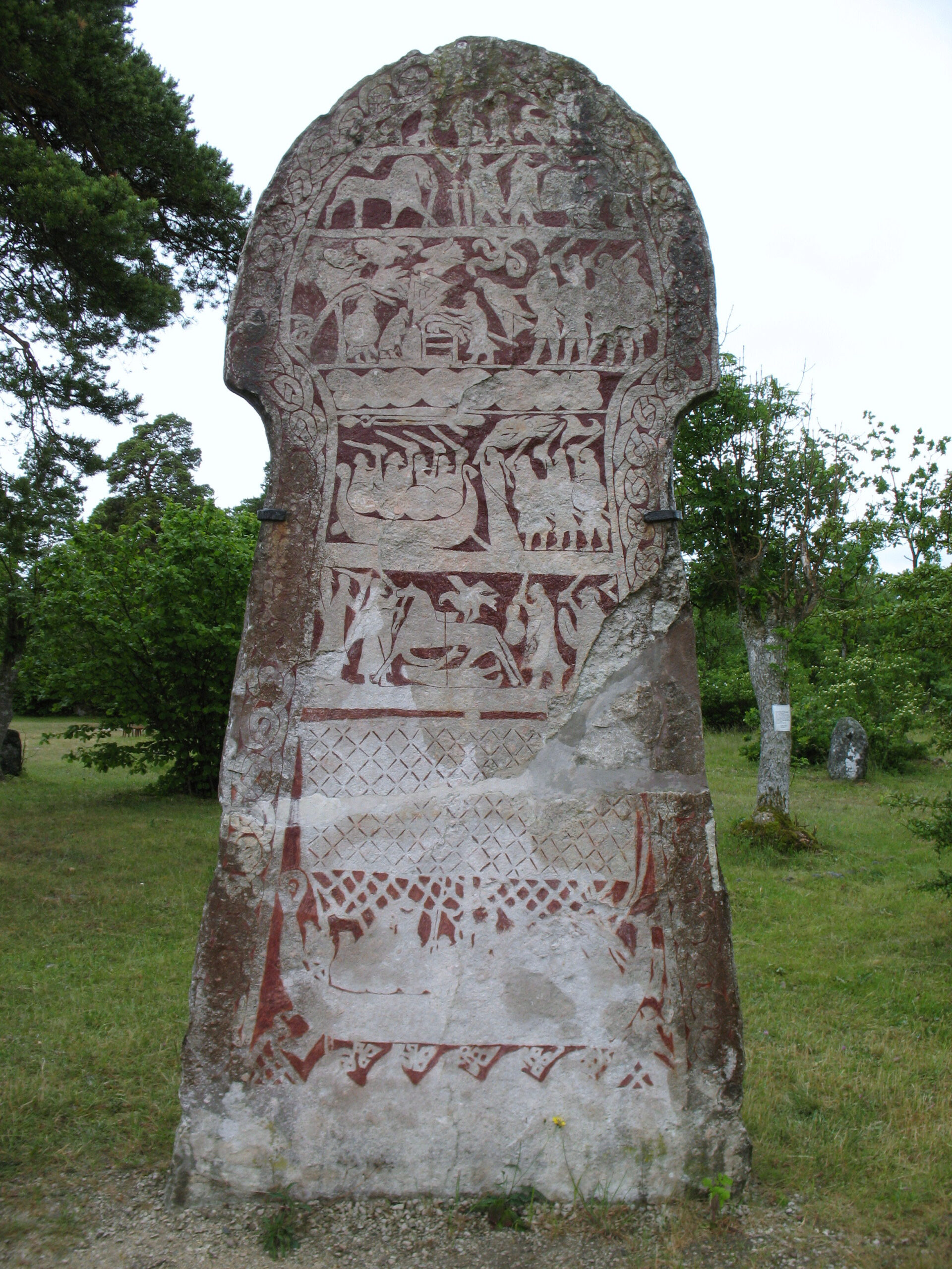 Picture Stone. Stora Hammars, Gotland, Sweden. Stora Hammars, 108206. Photo: Berig, Wikimedia Commons (CC BY-SA).