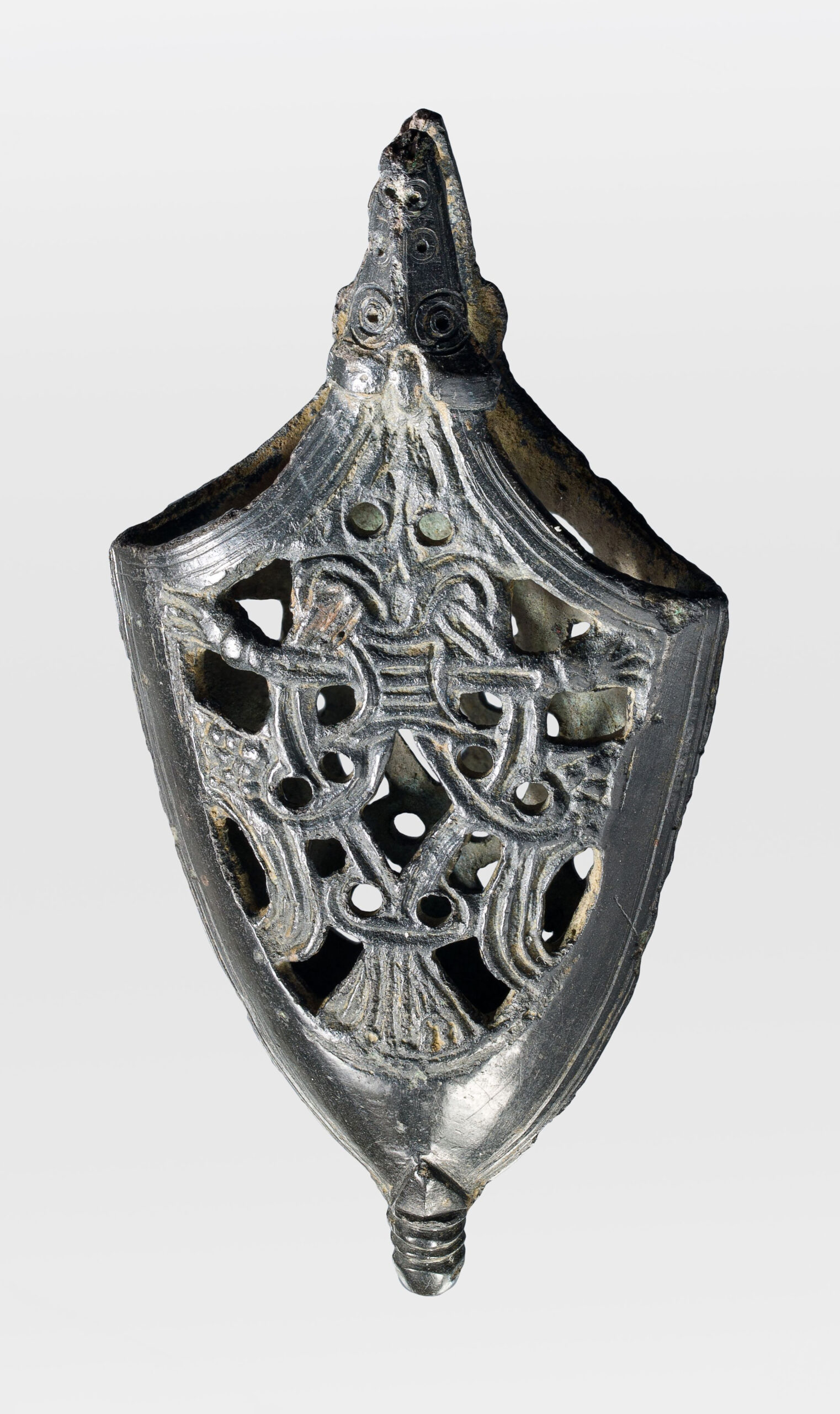 Sword Scabbard Mount. Bjergene, Sjælland, Denmark. Nationalmuseet, København, C34512. Photo: Arnold Mikkelsen (CC BY-SA).