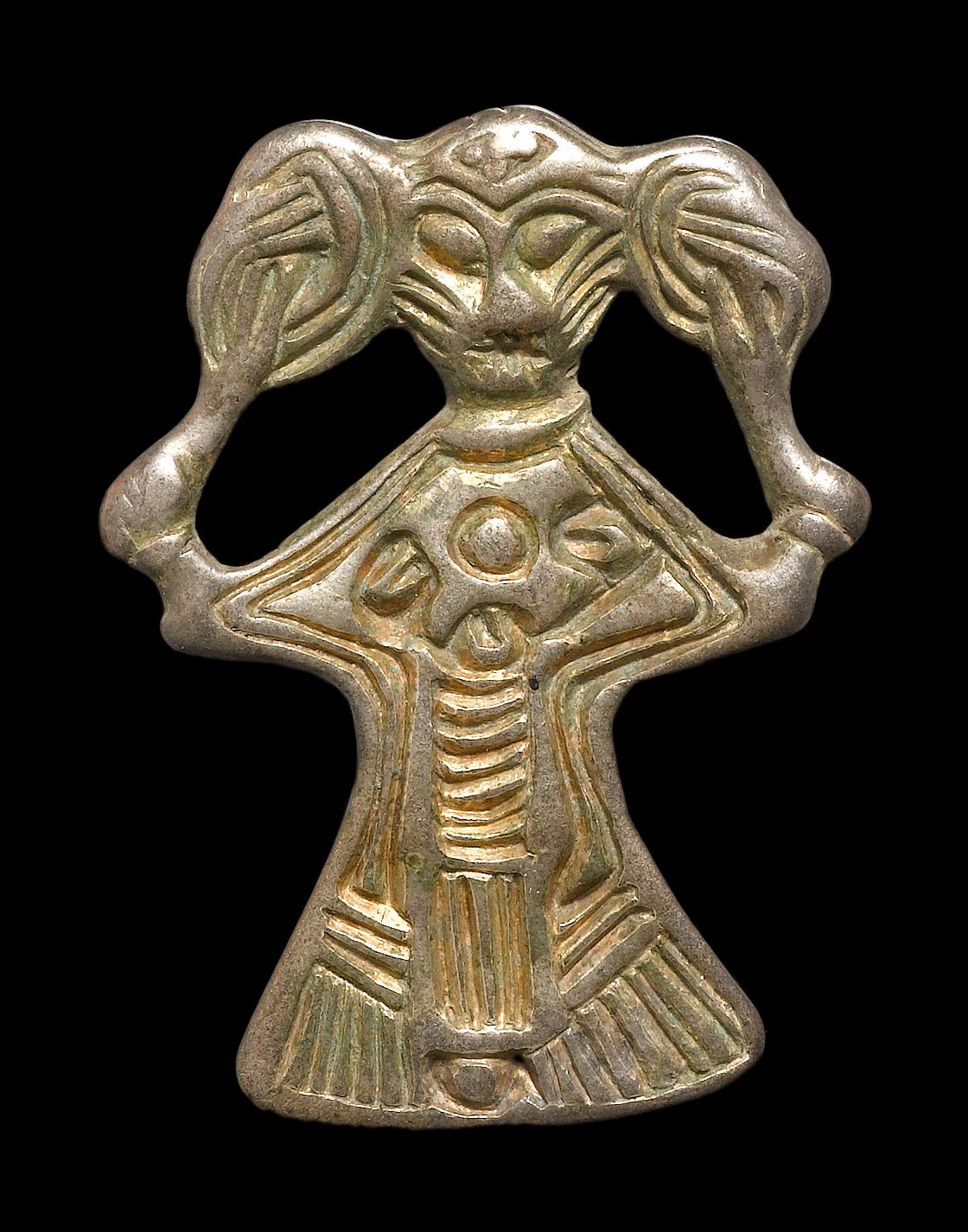 Woman-shaped Jewelry. Fugledegård, Sjælland, Denmark. Nationalmuseet, København, FG3589. Photo: Roberto Fortuna Kira Ursem (CC BY-SA).