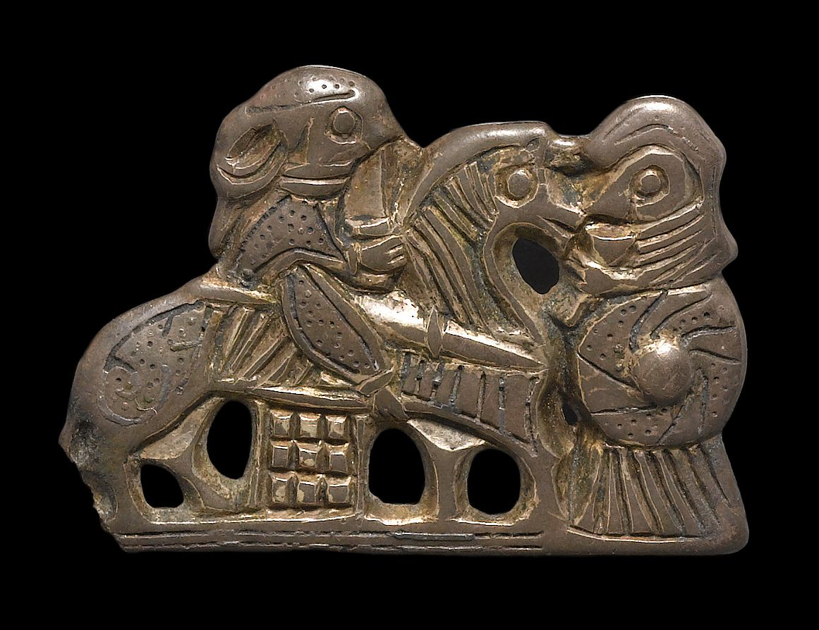 Valkyrie Brooch. Kalmergården, Sjælland, Denmark. Nationalmuseet, København, KN855. Photo: Roberto Fortuna Kira Ursem (CC BY-SA).