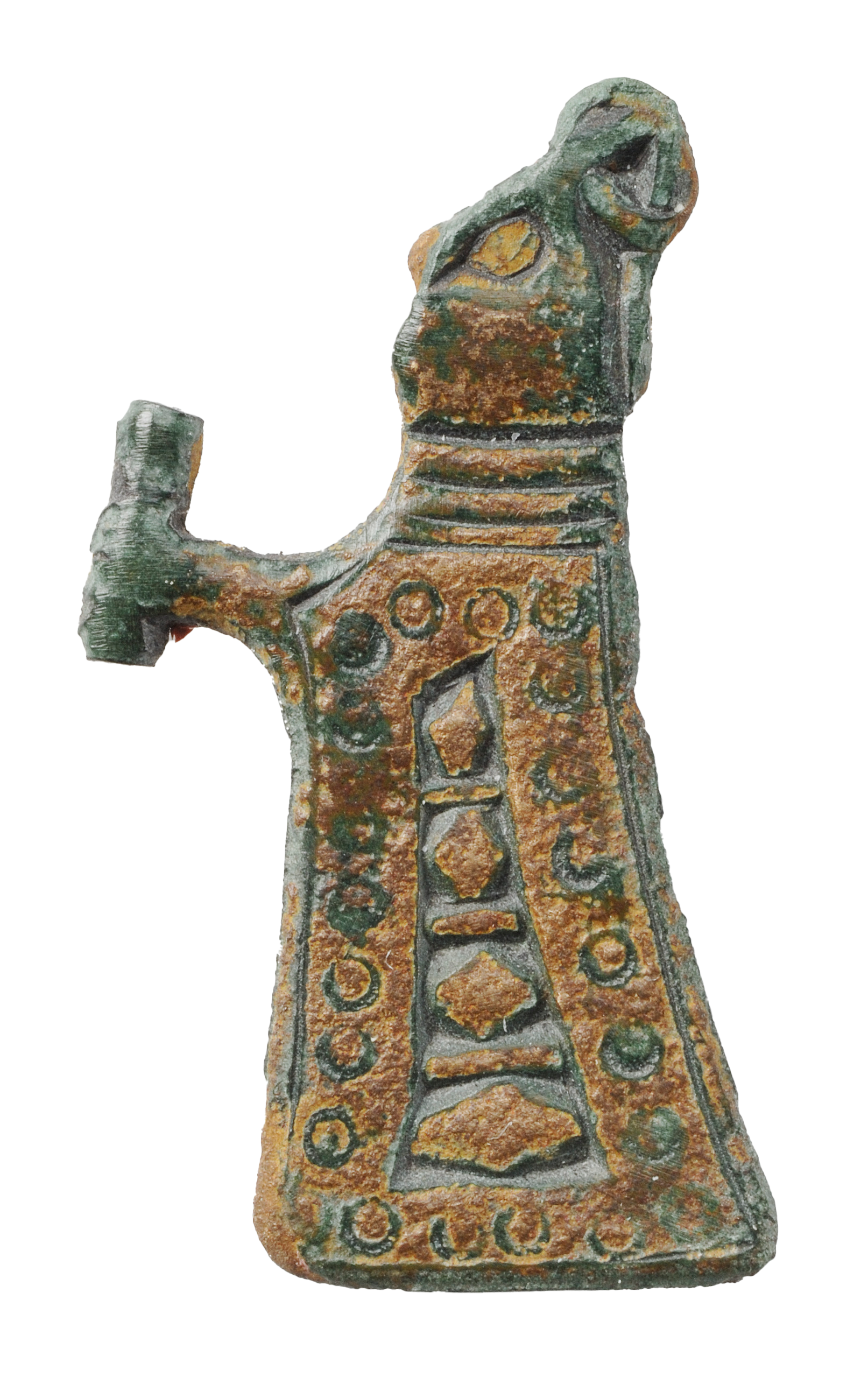 Woman-shaped Pendant Öland, Sweden. Historiska Museet, Stockholm, 266707. Photo: Ola Myrin, Historiska Museet (CC BY).