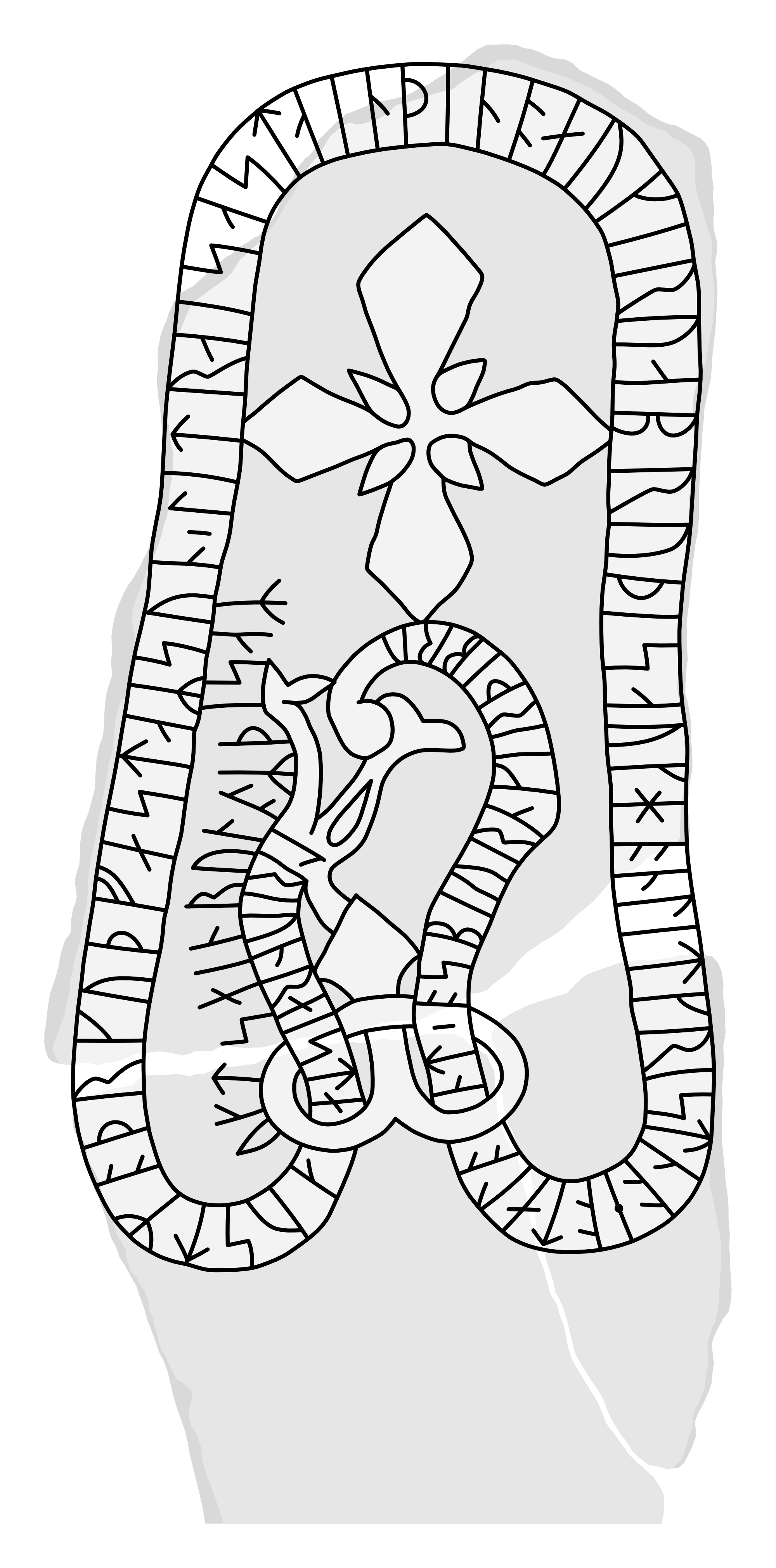 Runestone J RS1928;66. Illustration: Jonas Lau Markussen (CC BY).