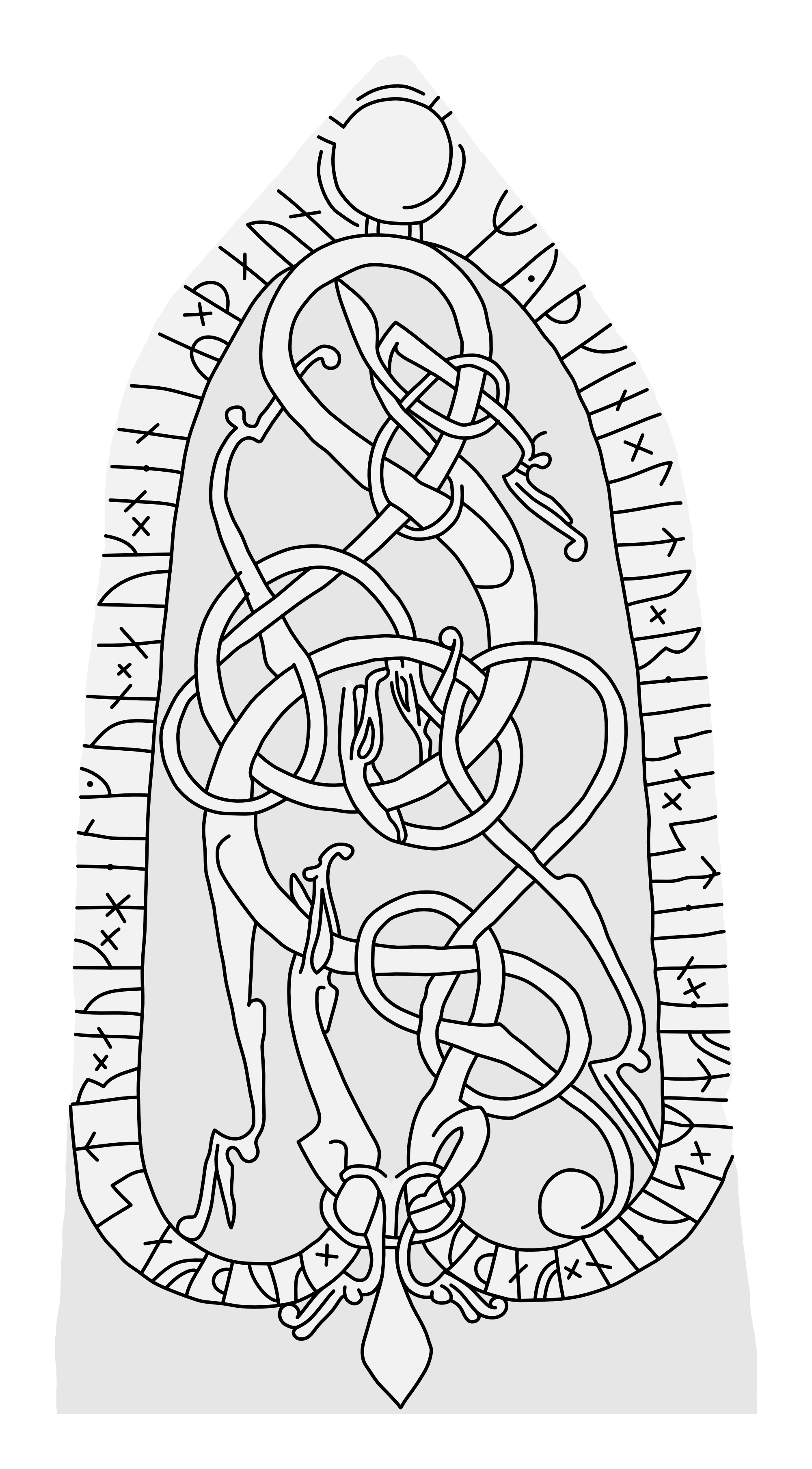 Runestone Öl 26. Illustration: Jonas Lau Markussen (CC BY).