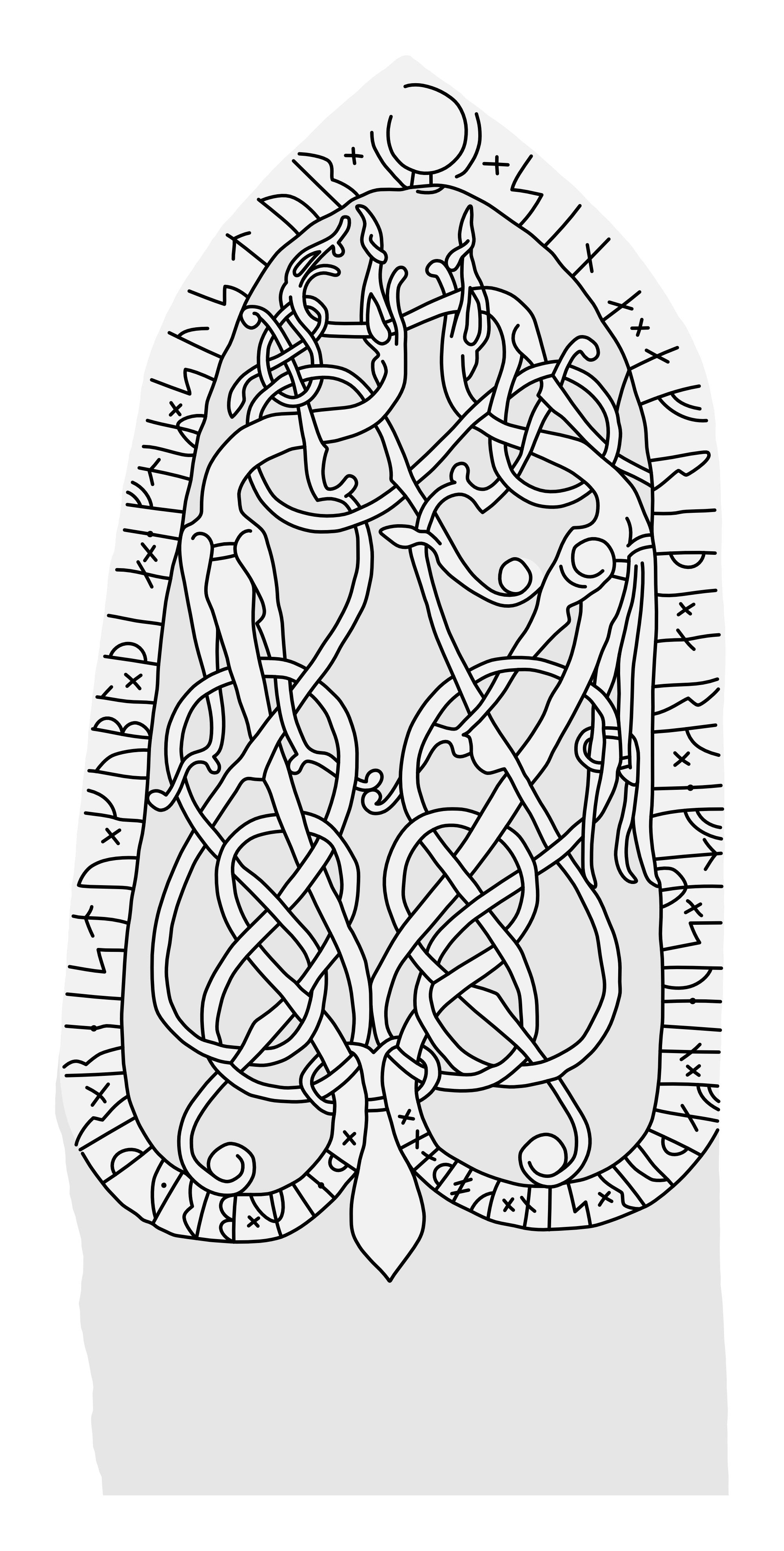 Runestone Öl 27. Illustration: Jonas Lau Markussen (CC BY).