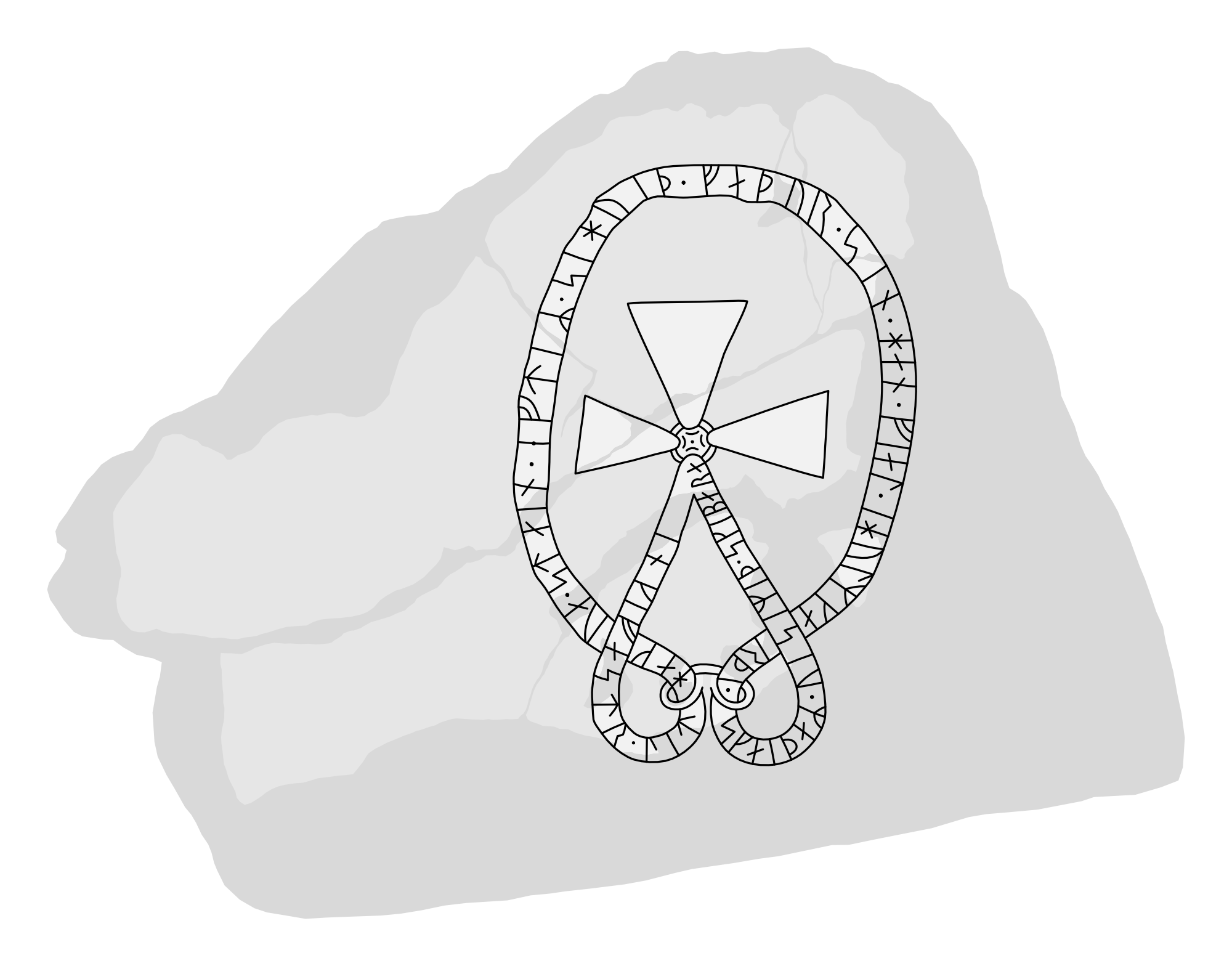 Runestone Sö 171. Illustration: Jonas Lau Markussen (CC BY).