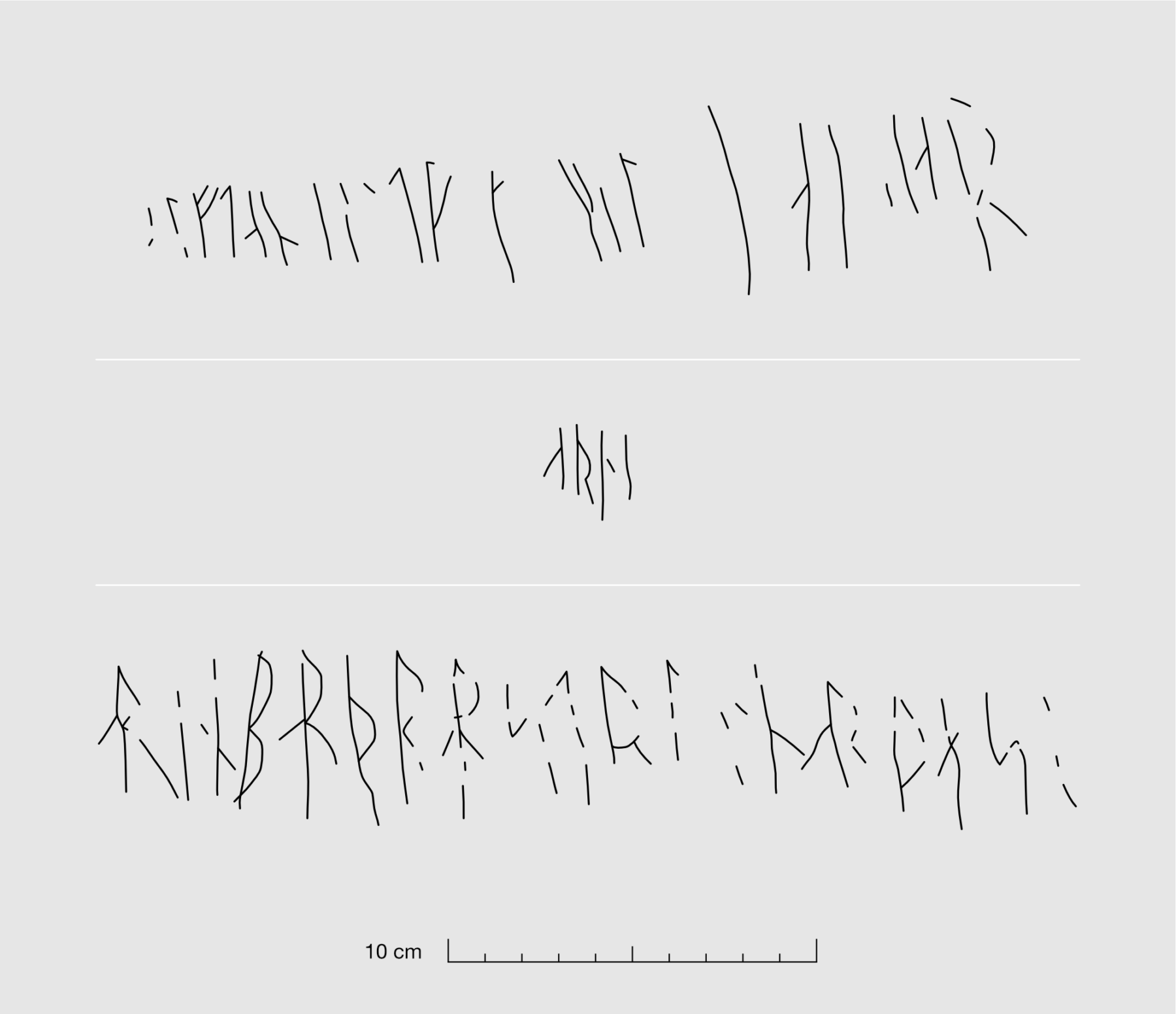 The Hagia Sophia Rune Inscriptions. Illustration: Jonas Lau Markussen (CC BY).