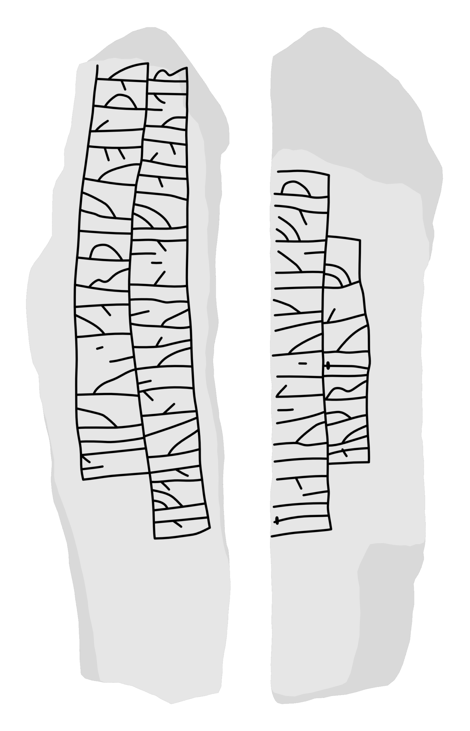 Runestone Ög 8. Illustration: Jonas Lau Markussen (CC BY).
