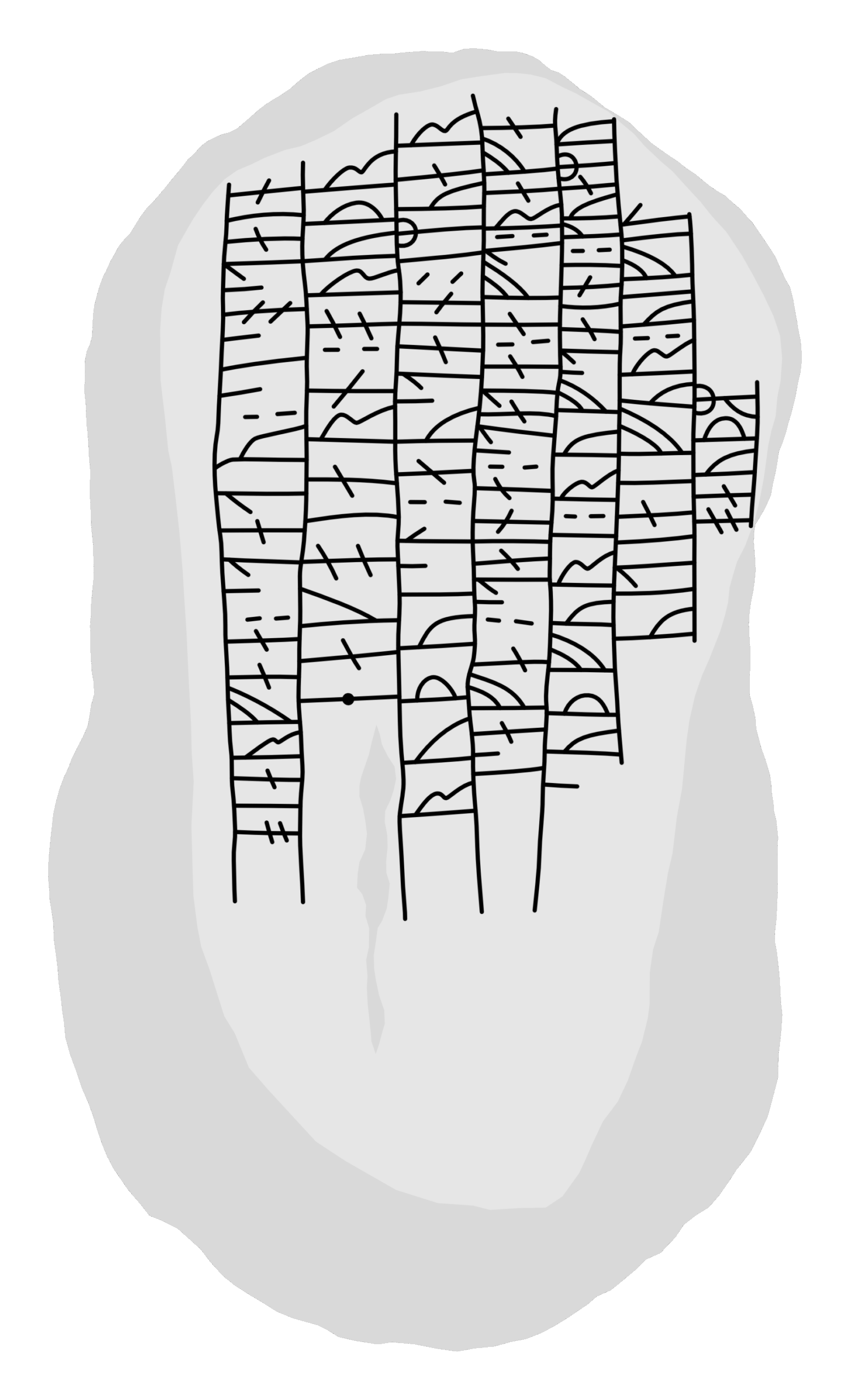 Runestone G 280. Illustration: Jonas Lau Markussen (CC BY).