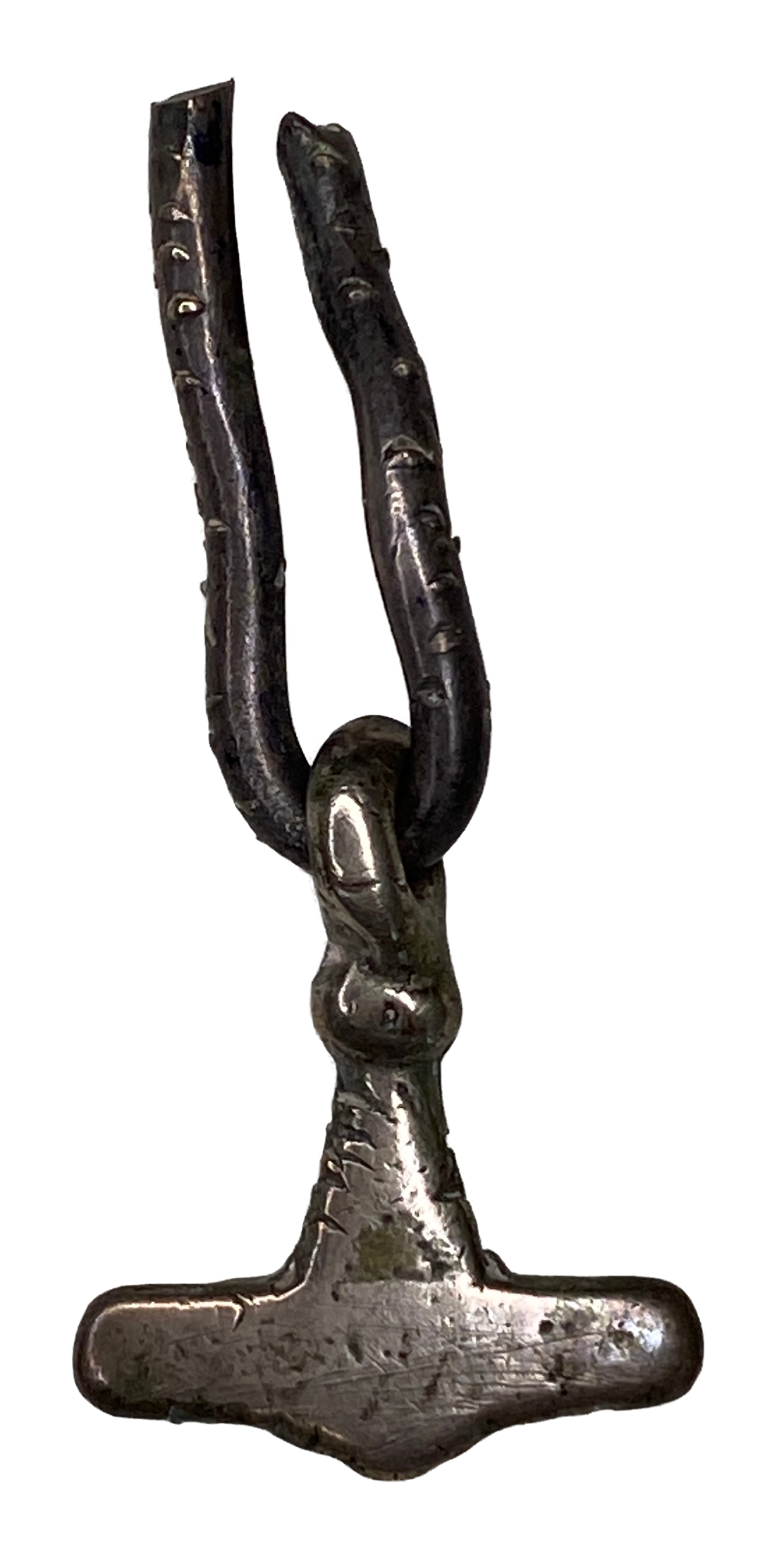 Mjölnir Pendant. Alveskogs, Gotland, Sweden. Historiska Museet, Stockholm, 113525. Photo: Helena Rosengren (CC BY).