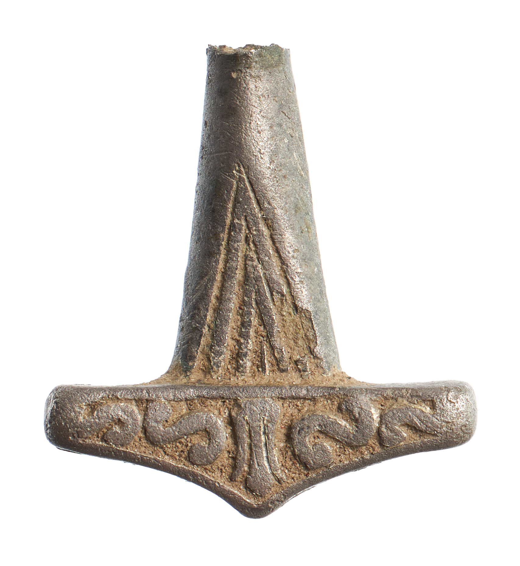 Mjölnir. Mesinge, Fyn, Denmark. Nationalmuseet, København, C65678. Photo: Liv Rosendal Nielsen (CC BY-SA).