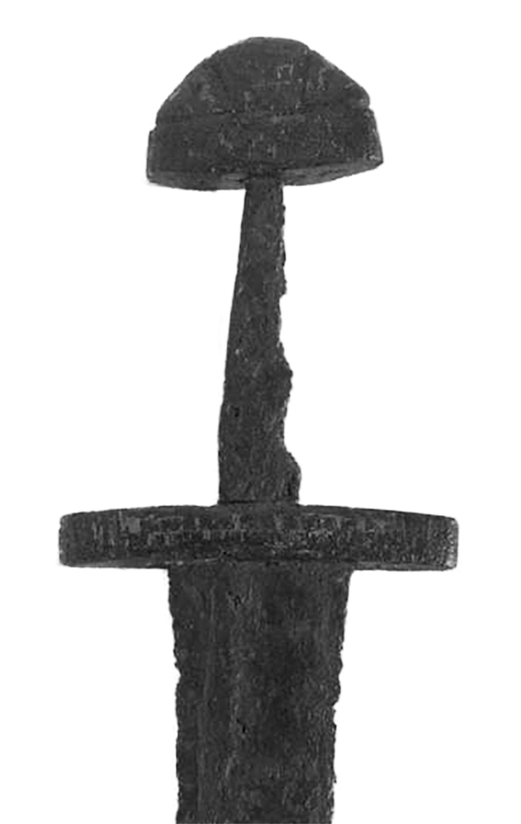 Sword. Edmonton, London, England. The British Museum, London, 1915,0504.1. Photo: © The Trustees of the British Museum (CC BY-NC-SA).