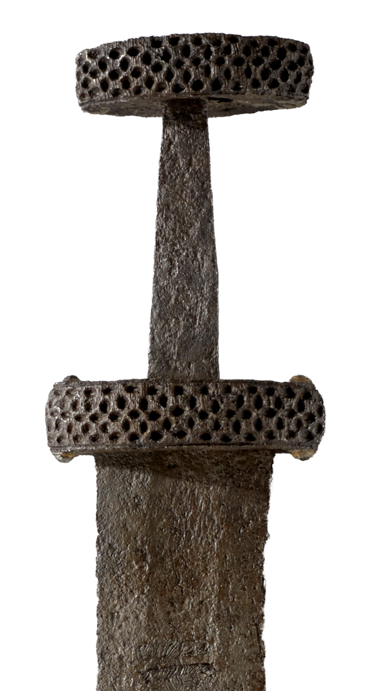 Sword. Kvakkestad, Østfold, Norway. Kulturhistorisk Museum, Oslo, C17315. Photo: Kirsten Helgeland (CC BY-SA).