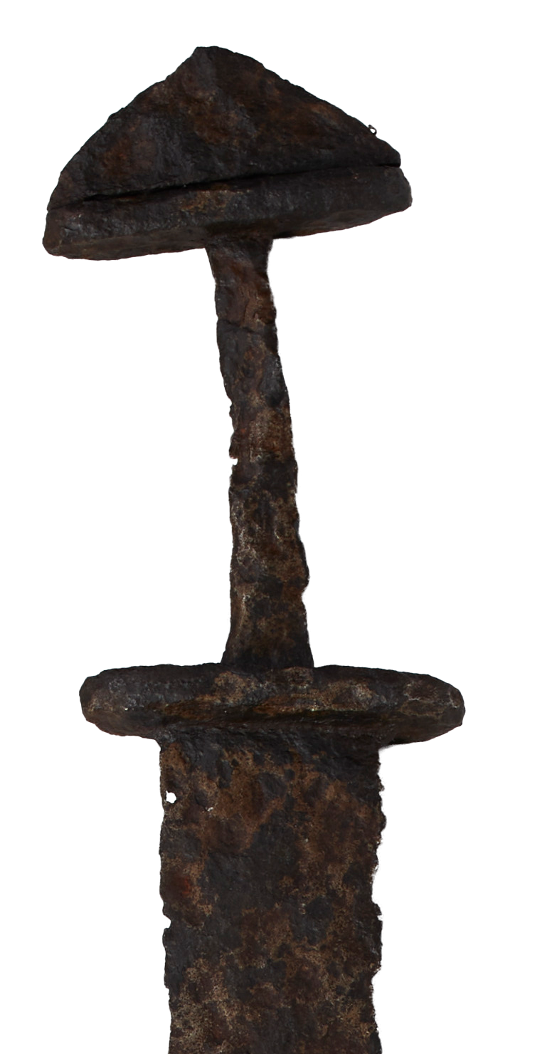 Sword. Nordre Follo, Akershus, Norway. Kulturhistorisk Museum, Oslo, C2039. Photo: Eva Brænd (CC BY-SA).