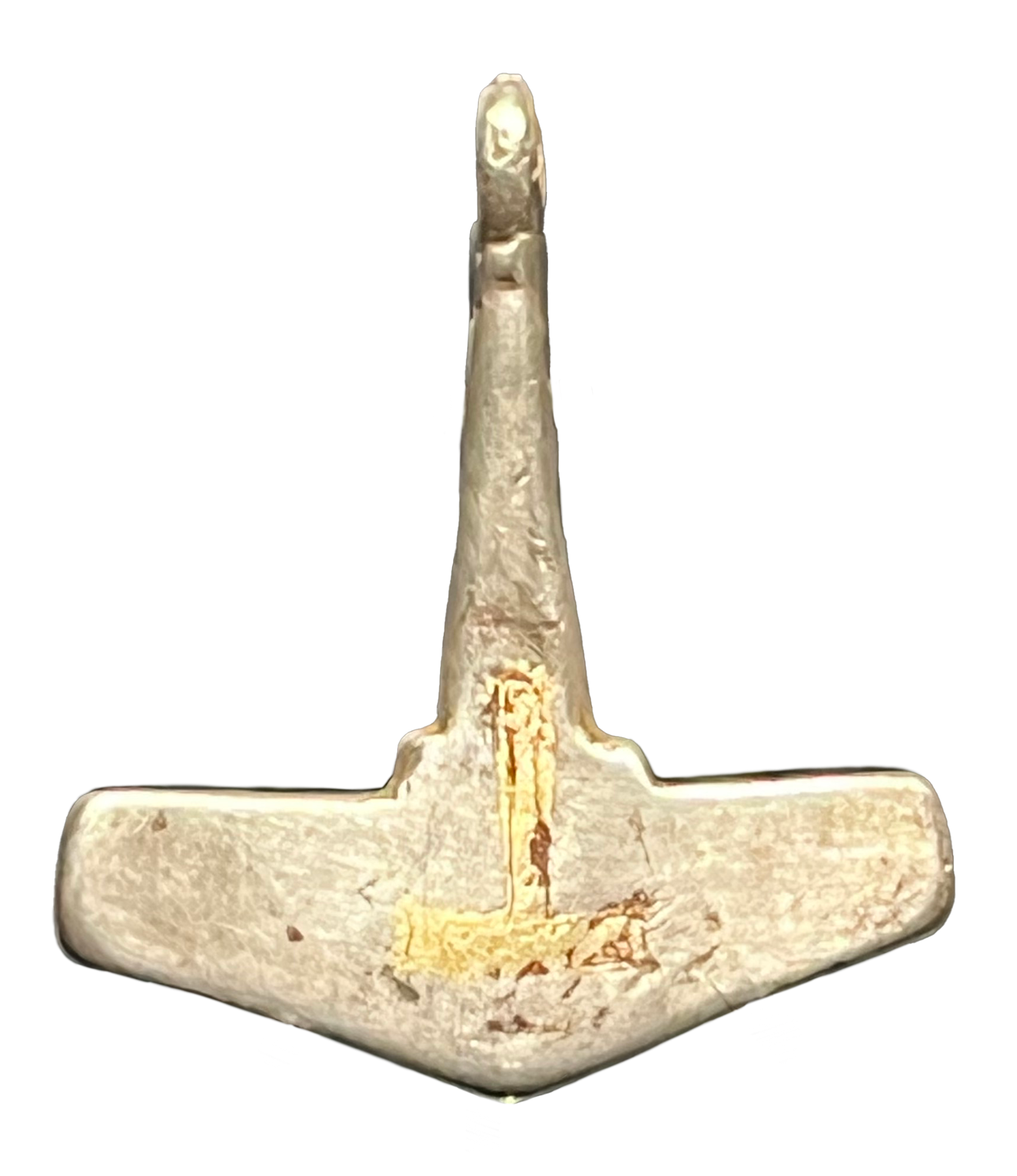 Mjolnir Pendant. Newton-le-Willows, Merseyside, England. Yorkshire Museum, York, 2025.9. Photo: Jonas Lau Markussen (CC BY).