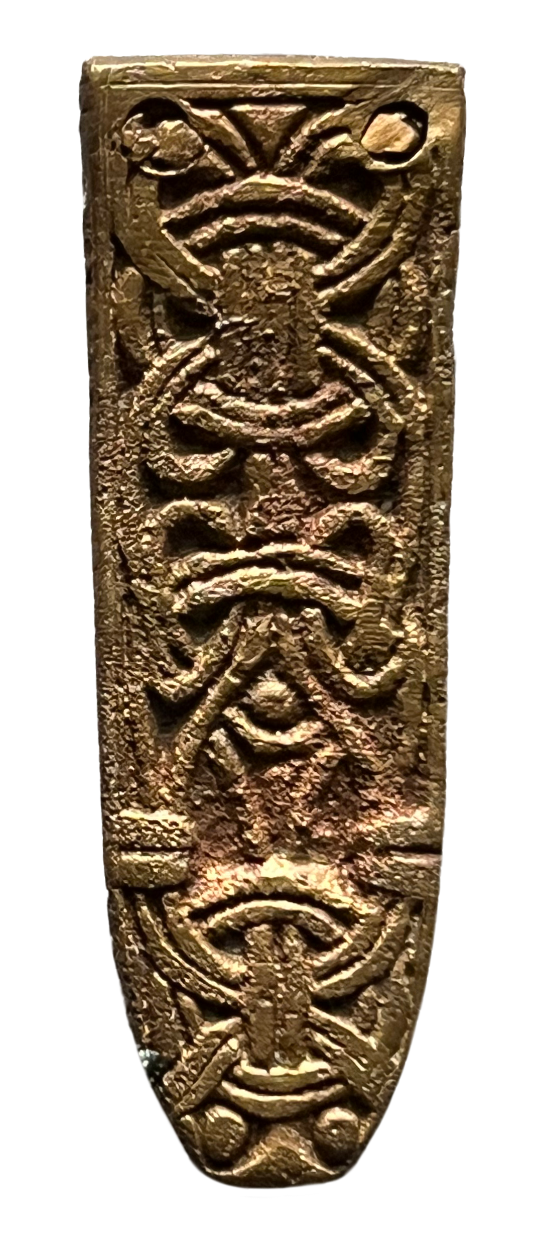 Strap End. Bishophill, York, Yorkshire, England. Yorkshire Museum, York, 1073.24. Photo: Jonas Lau Markussen (CC BY).