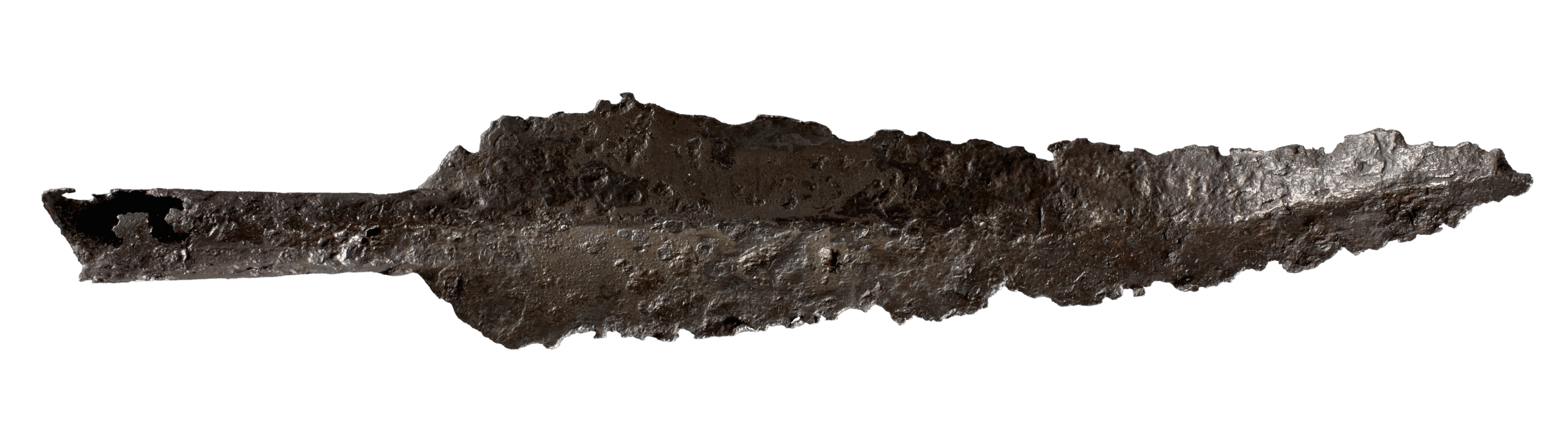 Spear. Øvre Stabu, Innlandet, Norway. Kulturhistorisk Museum, Oslo, C17770. Photo: Kirsten Helgeland (CC BY-SA).