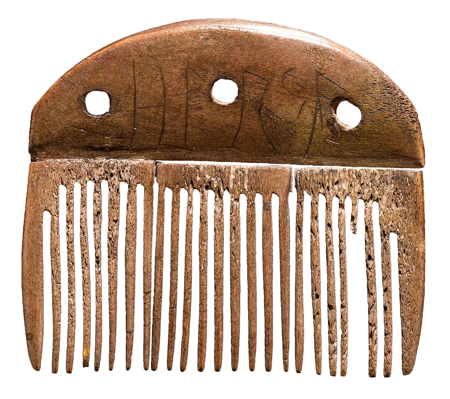 Comb. Vimose, Fyn, Denmark. Nationalmuseet, København, 22657. Photo: Roberto Fortuna & Kira Ursem (CC BY-SA).